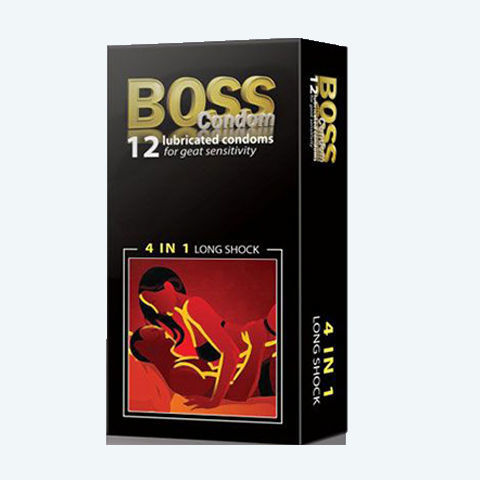 Bao cao su Boss 4 in 1 kéo dài thời gian